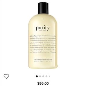 Philosophy Purity One Step Facial Cleanser 16ozNIB